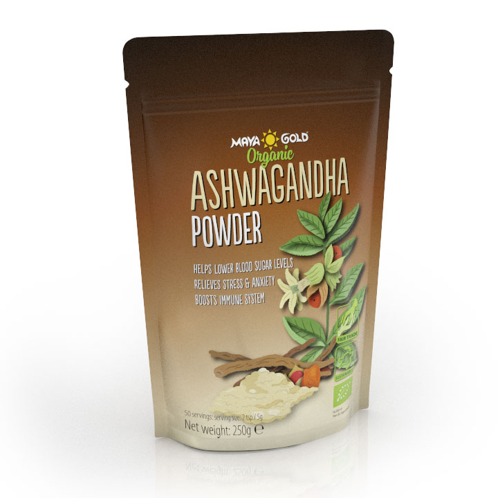 Organic Ashwagandha Powder Pouch